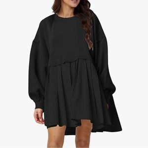 Mini Oversized Sweatshirt Dress
